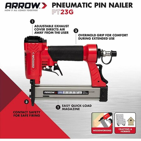 Arrow Fastener NAILER PNEUM PIN PT23G